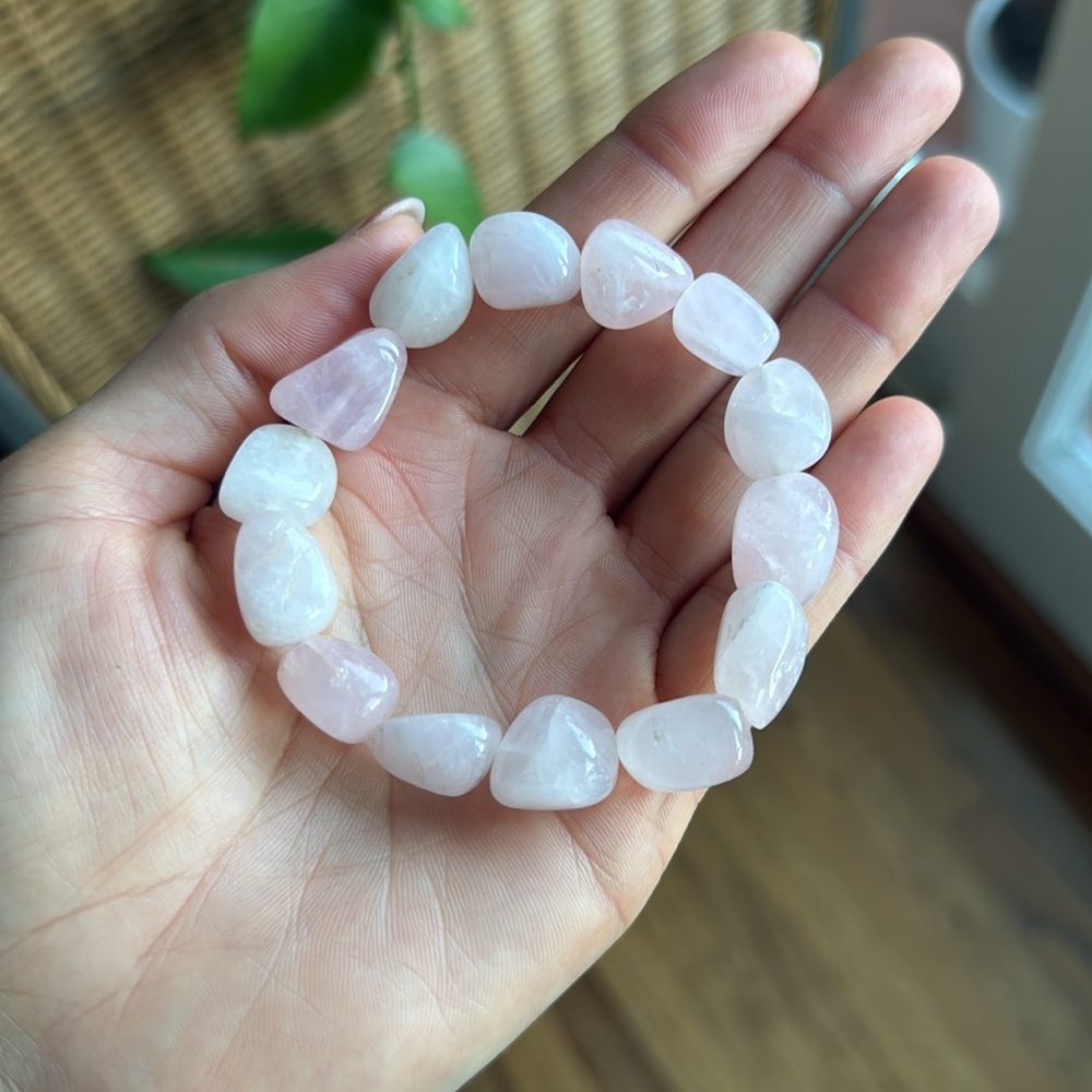 Rose Quartz Bracelet - Picture 2 of 3